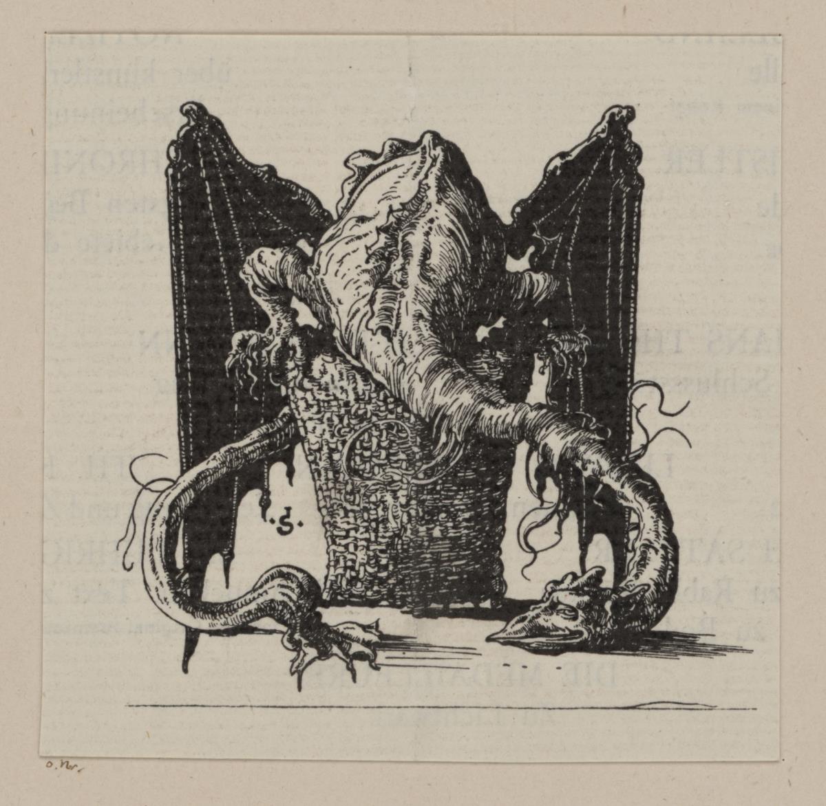 Drache. Aus:Pan