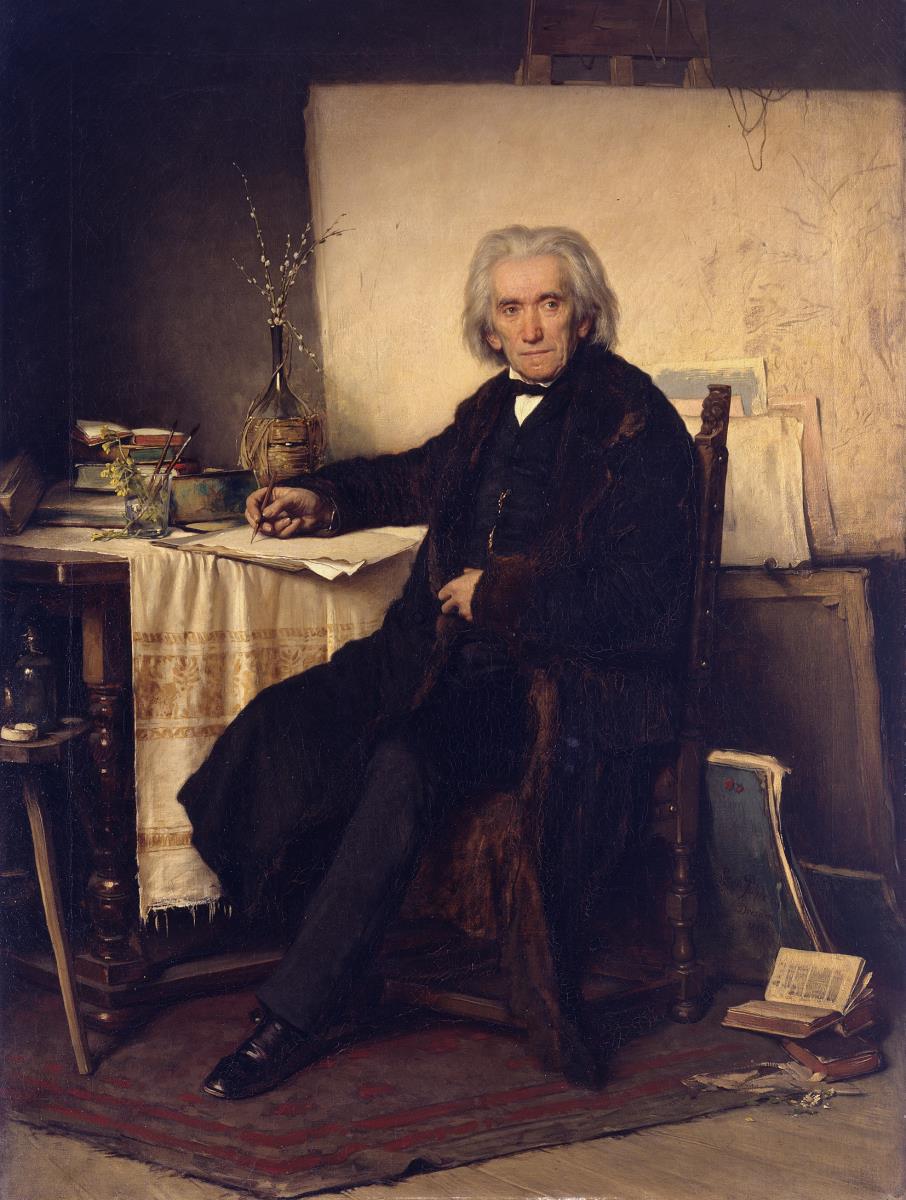 Bildnis des Malers Ludwig Richter
