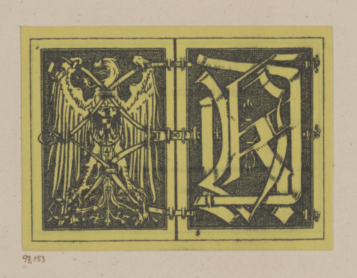 Mitgliedskarte des Deutschen Kunst-Vereins