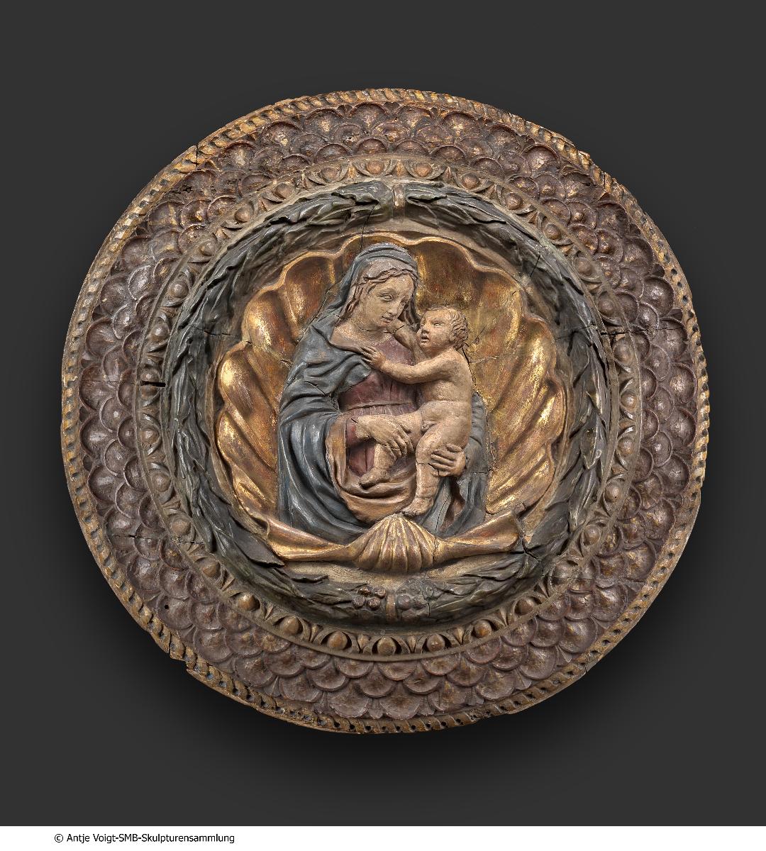 Madonna in der Muschel