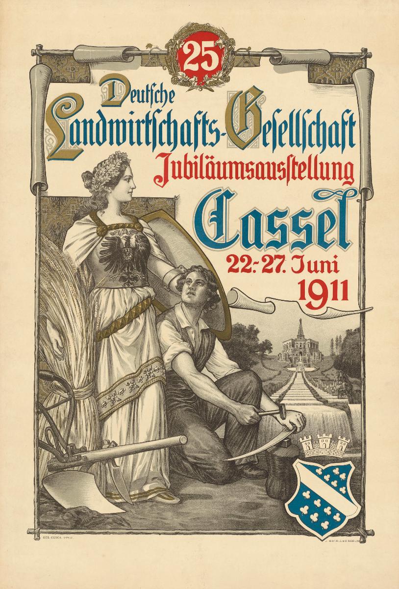 Deutsche Landwirtschafts-Gesellschaft Jubiläumsausstellung Cassel 22.-27. Juni 1911