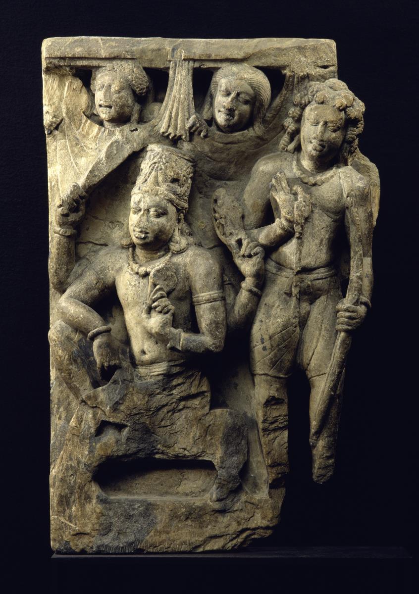 Krishna und Arjuna