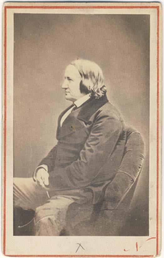 Porträt des Alfred de Vigny