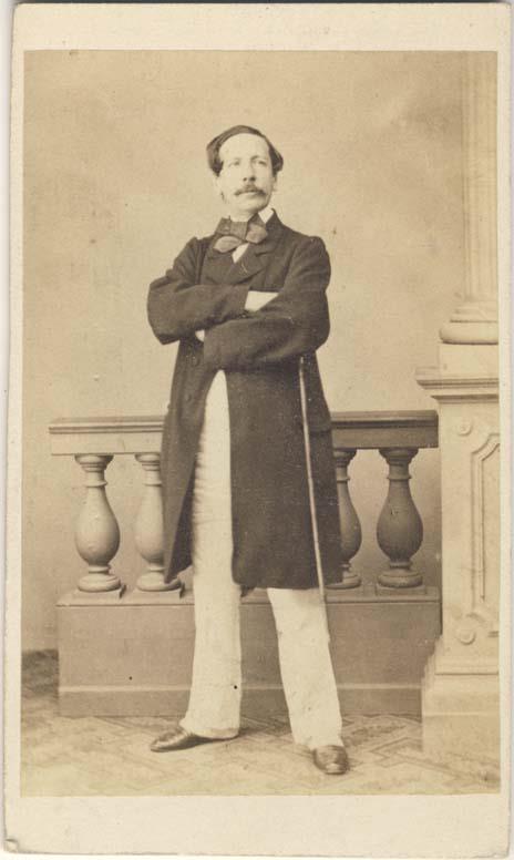 Porträt des Eugène Modeste Edmond Lepoittevin