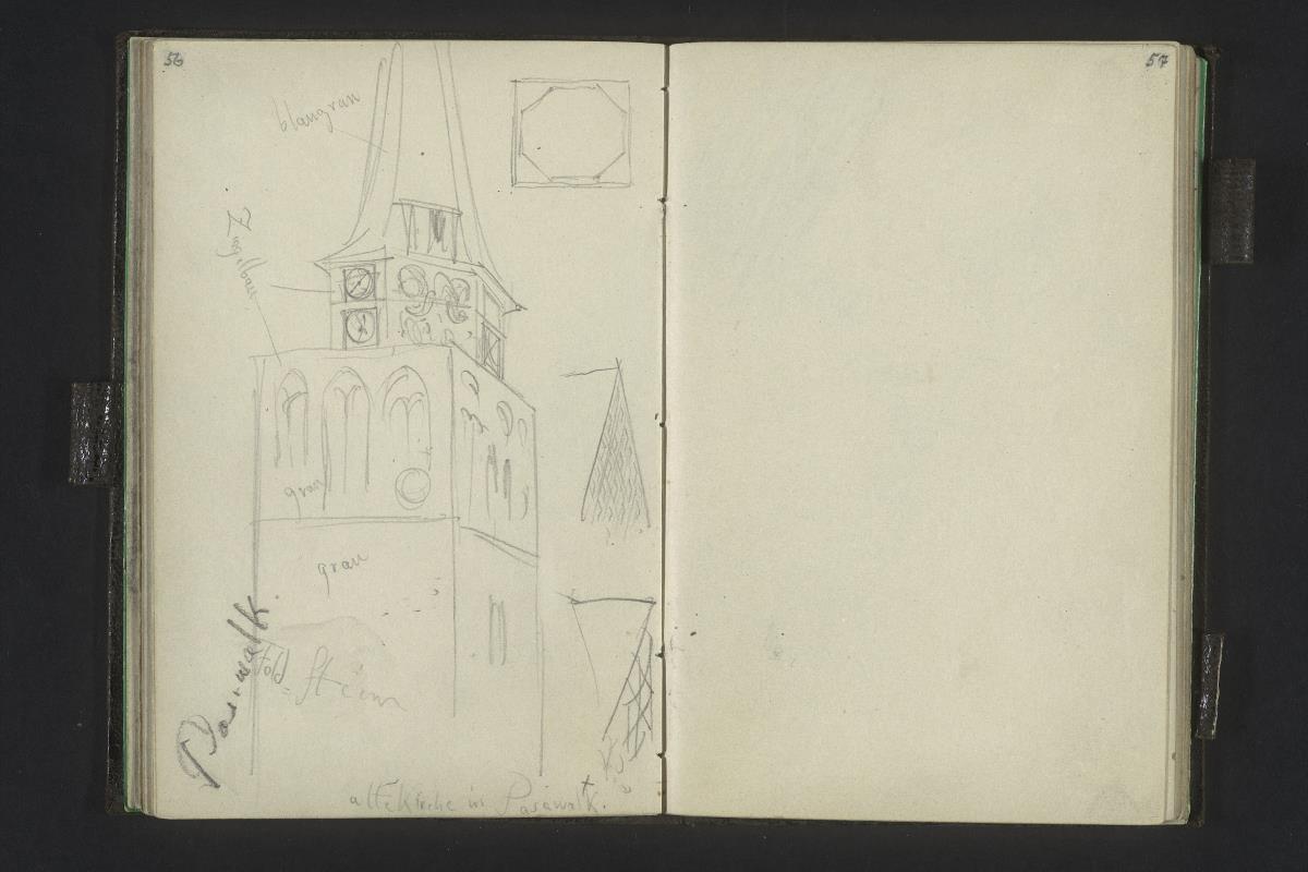 Turm der Marienkirche in Pasewalk