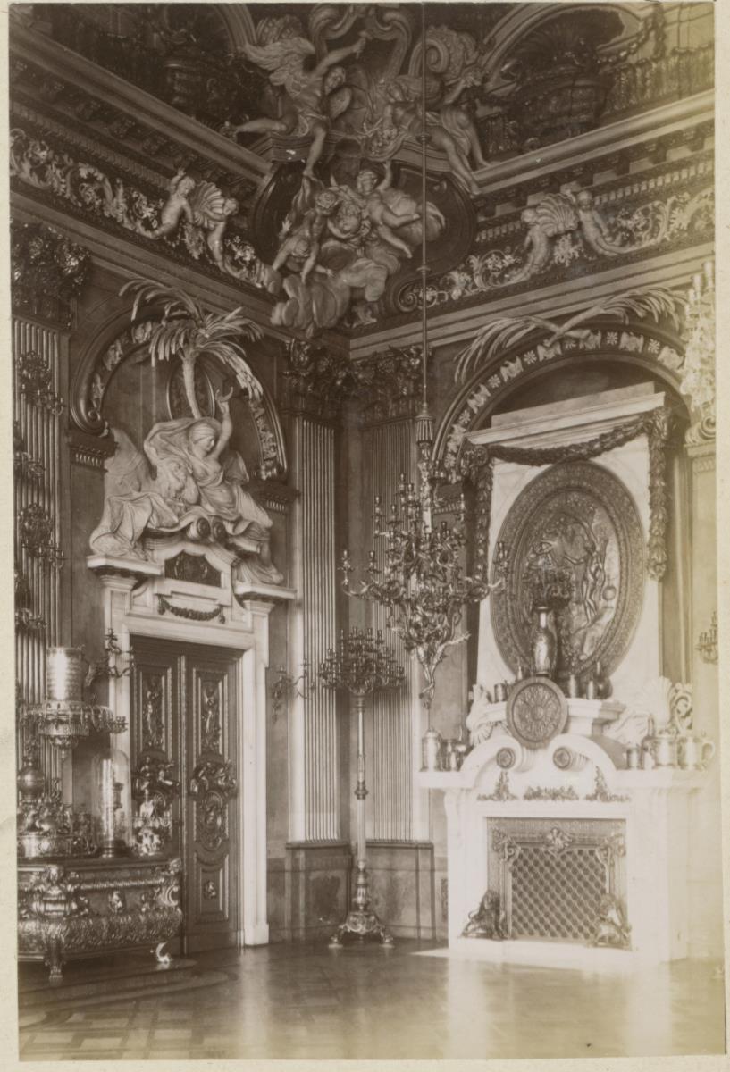 Berlin, Stadtschloss, Rittersaal mit Silberschatz