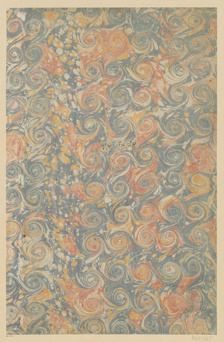 Schneckenmarmorpapier