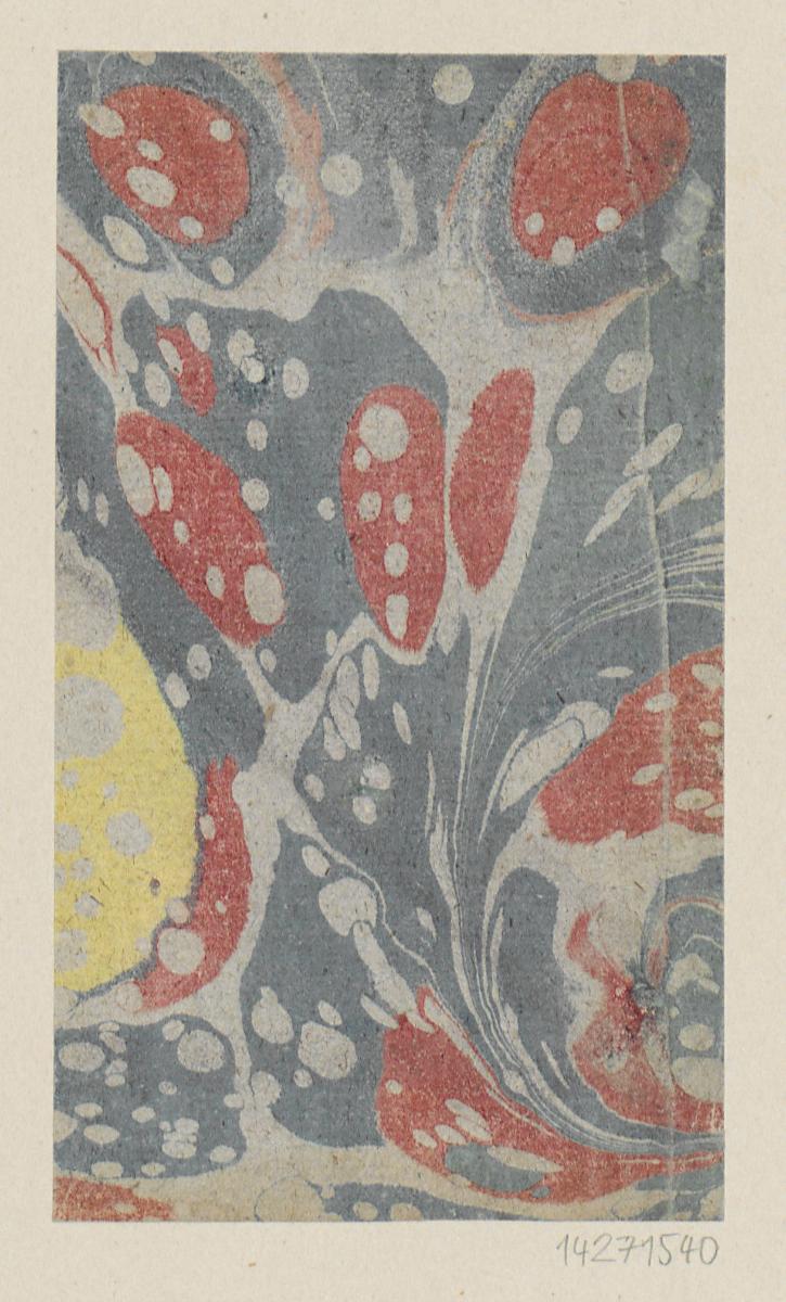 Gezogenes Marmorpapier