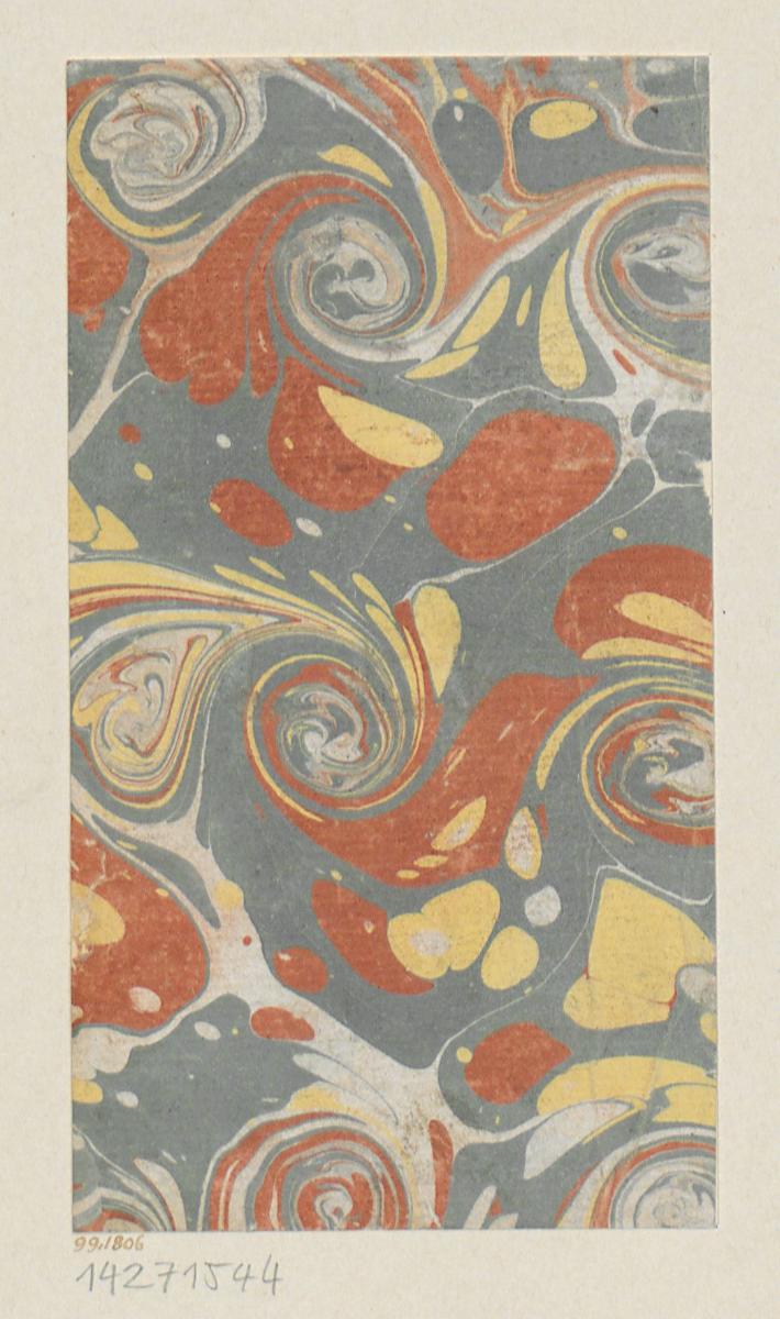 Schneckenmarmorpapier