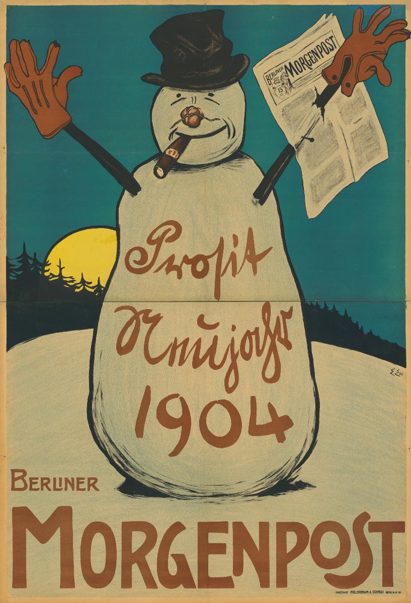 Prosit Neujahr 1904. Berliner Morgenpost