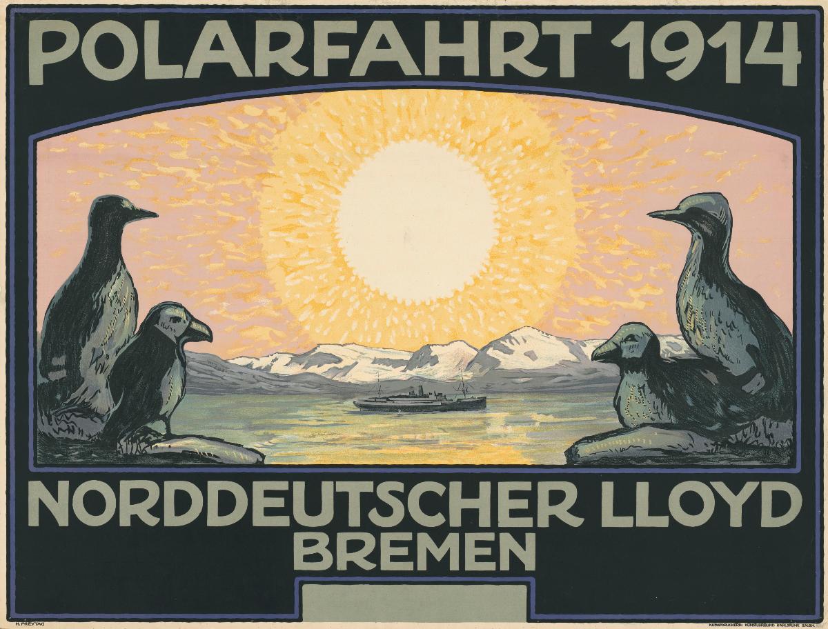 Polarfahrt 1914. Norddeutscher Lloyd Bremen