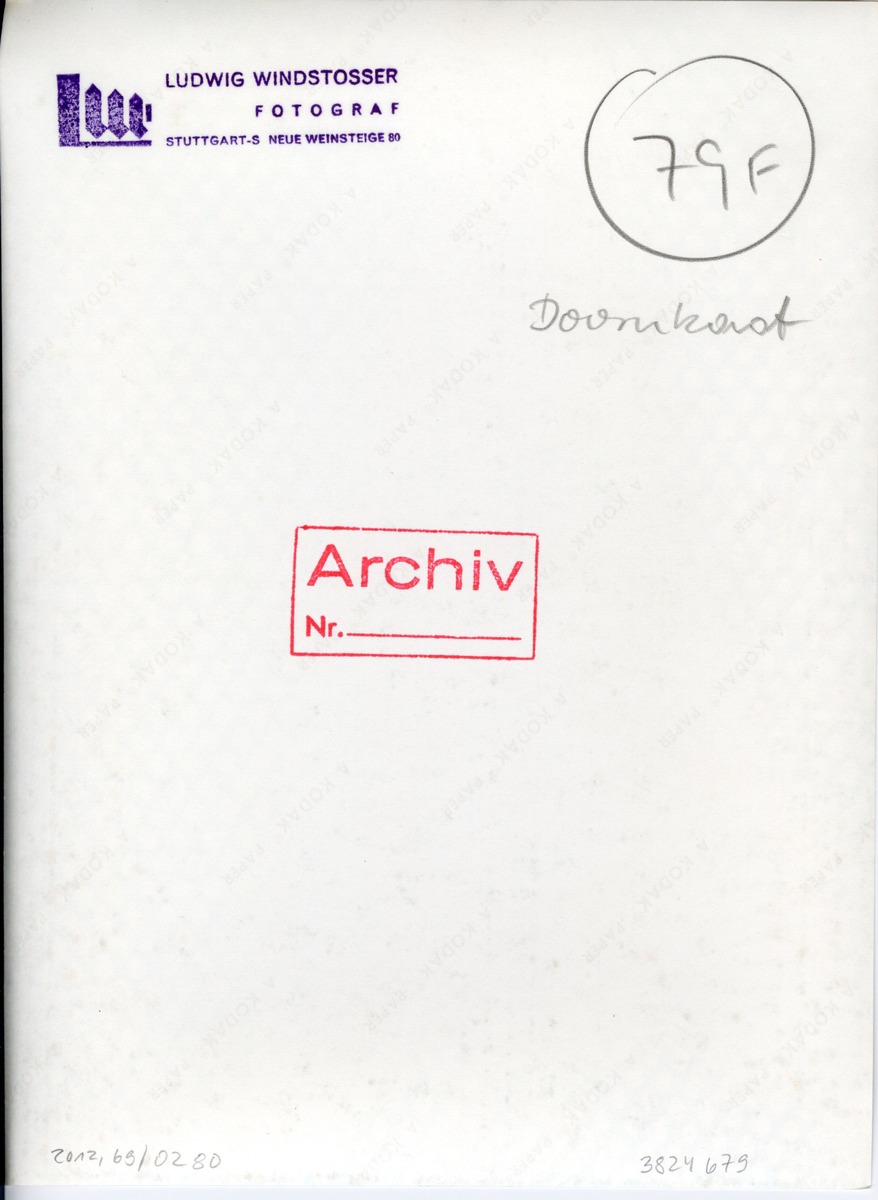 Doornkaat, Sekretärin (vermutlich der Geschäftsführung)