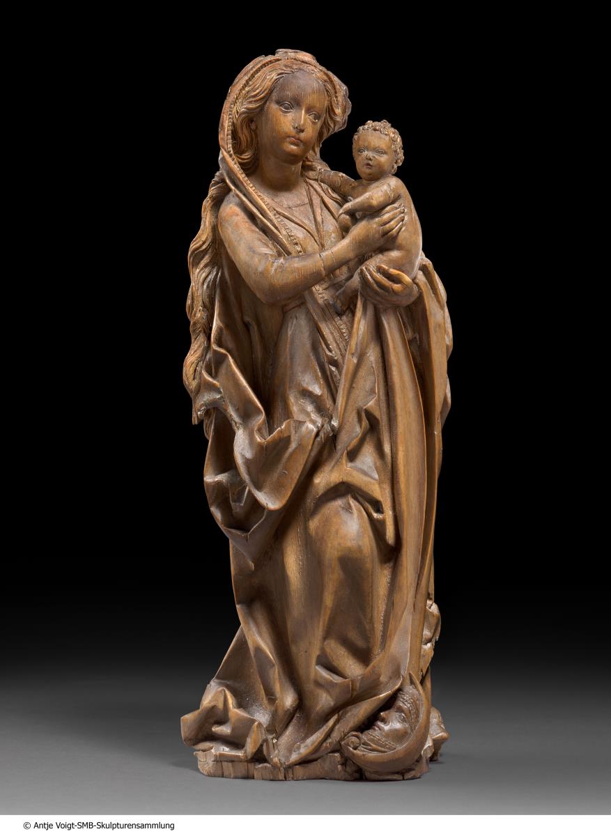 Muttergottes auf der Mondsichel
