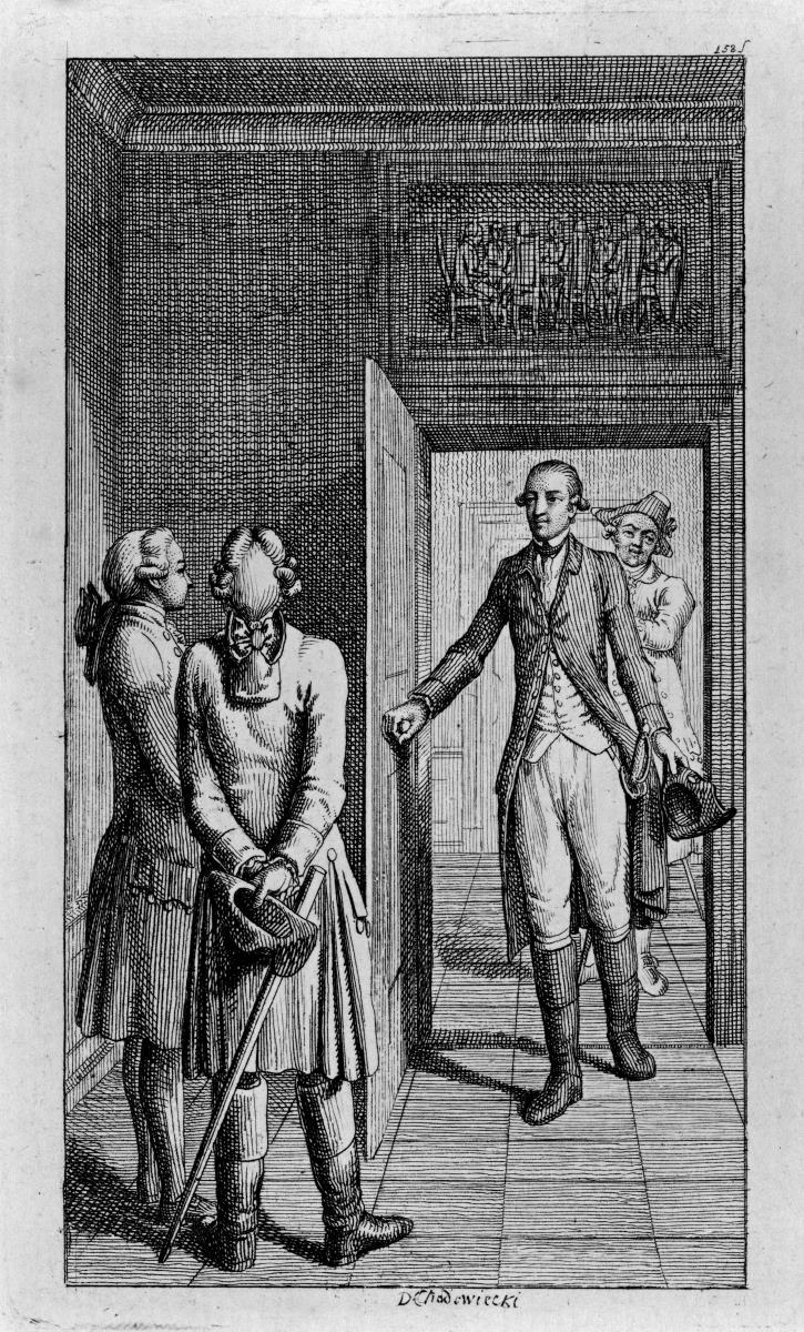 Goethe in Frankfurt. In: 6 Blätter zu "Heinrich Schillings Wanderschaft"