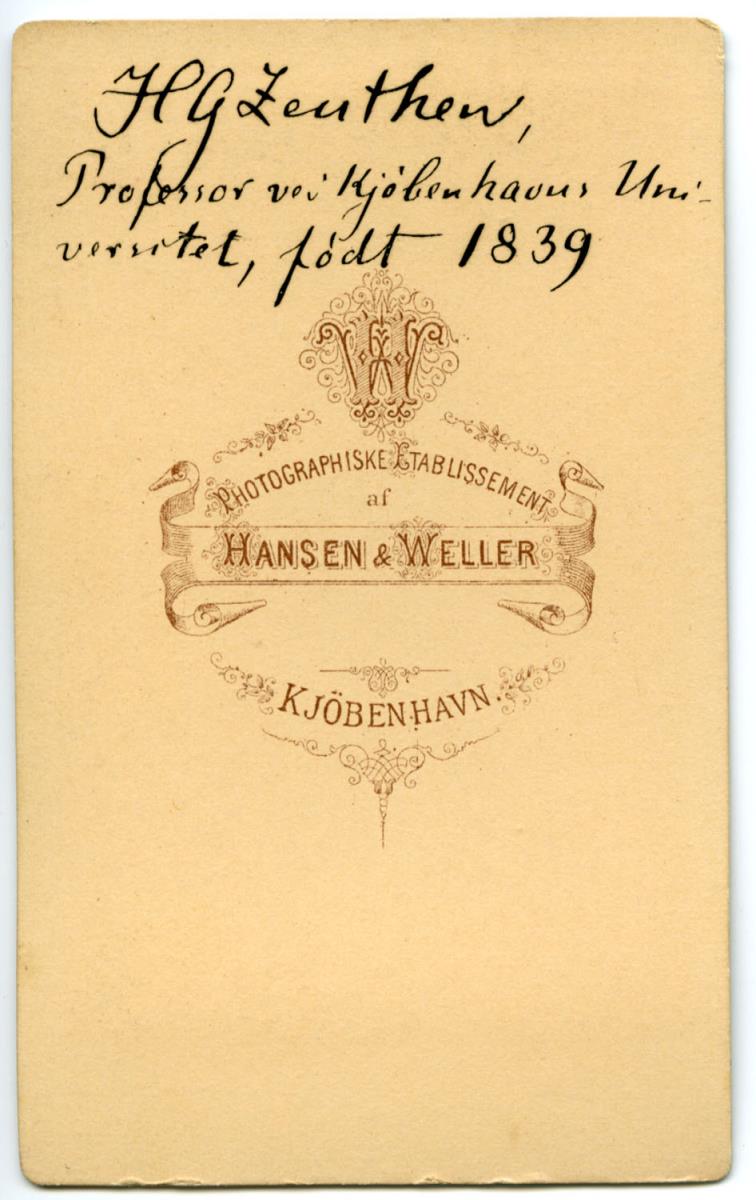Hieronymus Georg Zeuthen