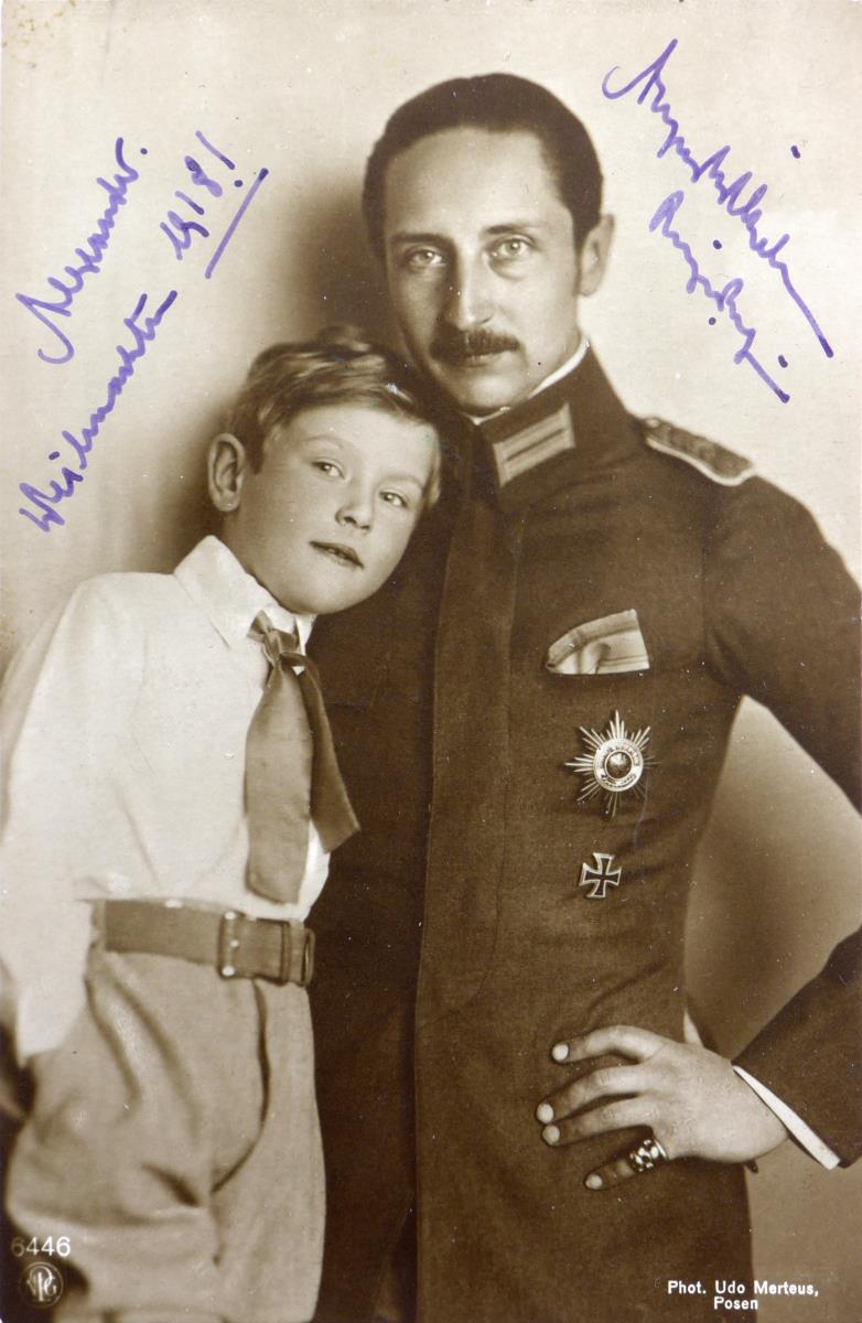 Alexander, Weihnachten. 1918!