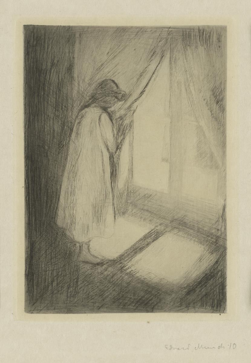 Das Mädchen am Fenster