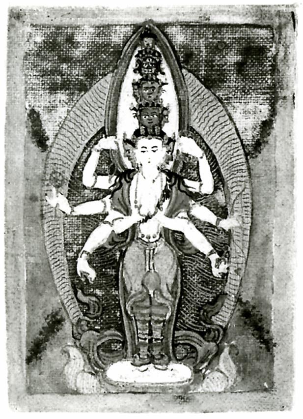 Avalokitesvara als Lokesvara