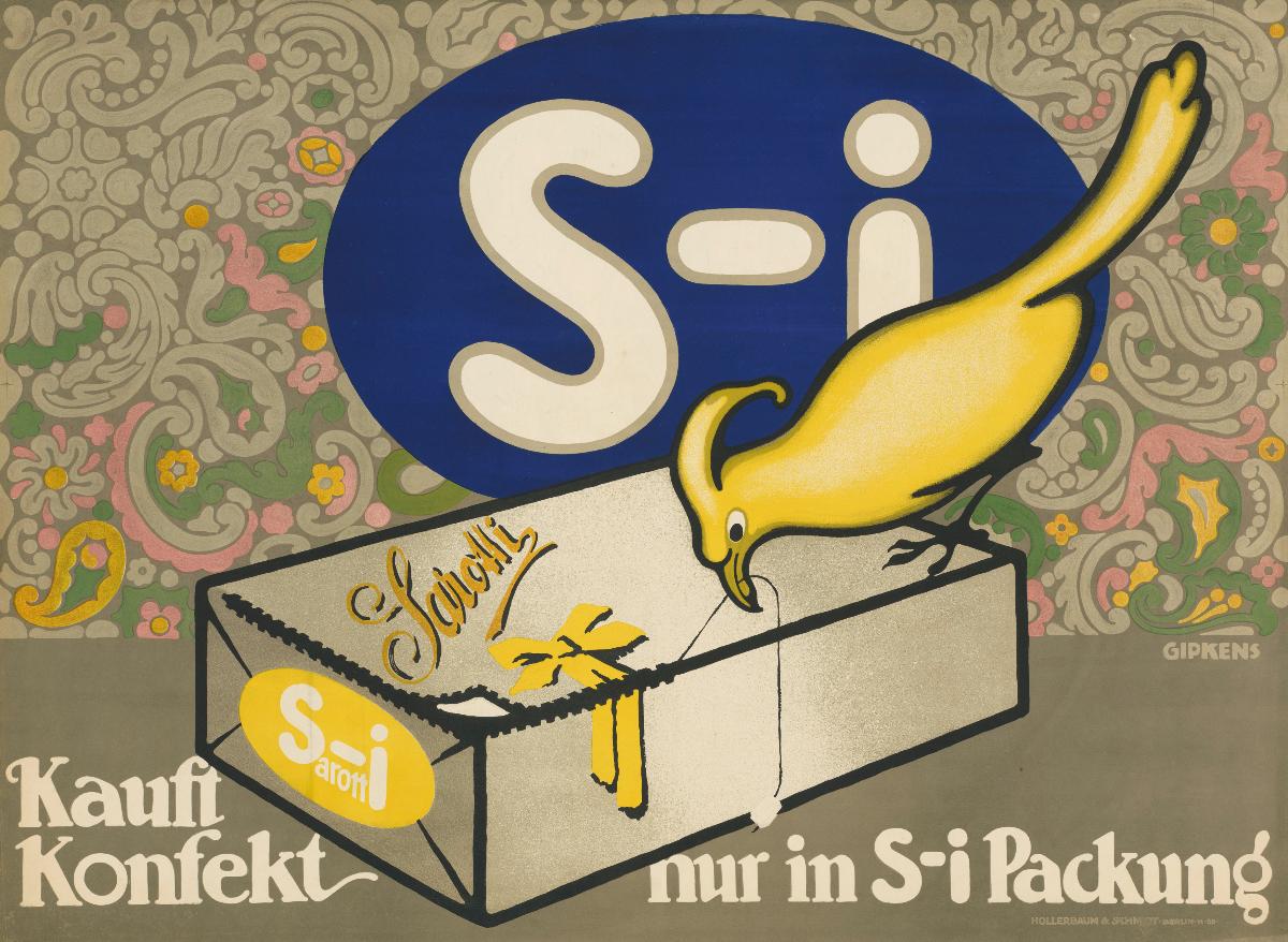 S-i Sarotti. Kauft Konfekt nur in S-i Packung