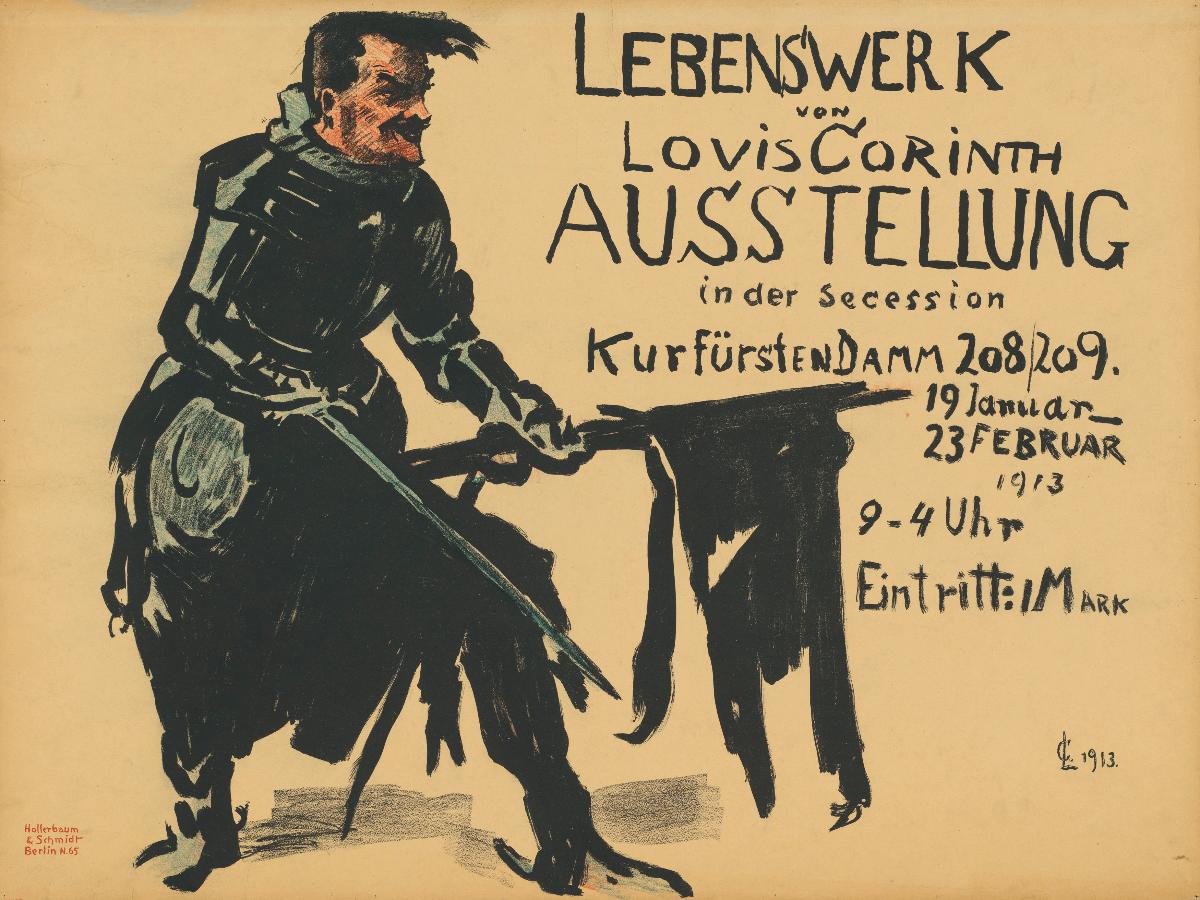 Lebenswerk von Lovis Corinth. Ausstellung in der Secession