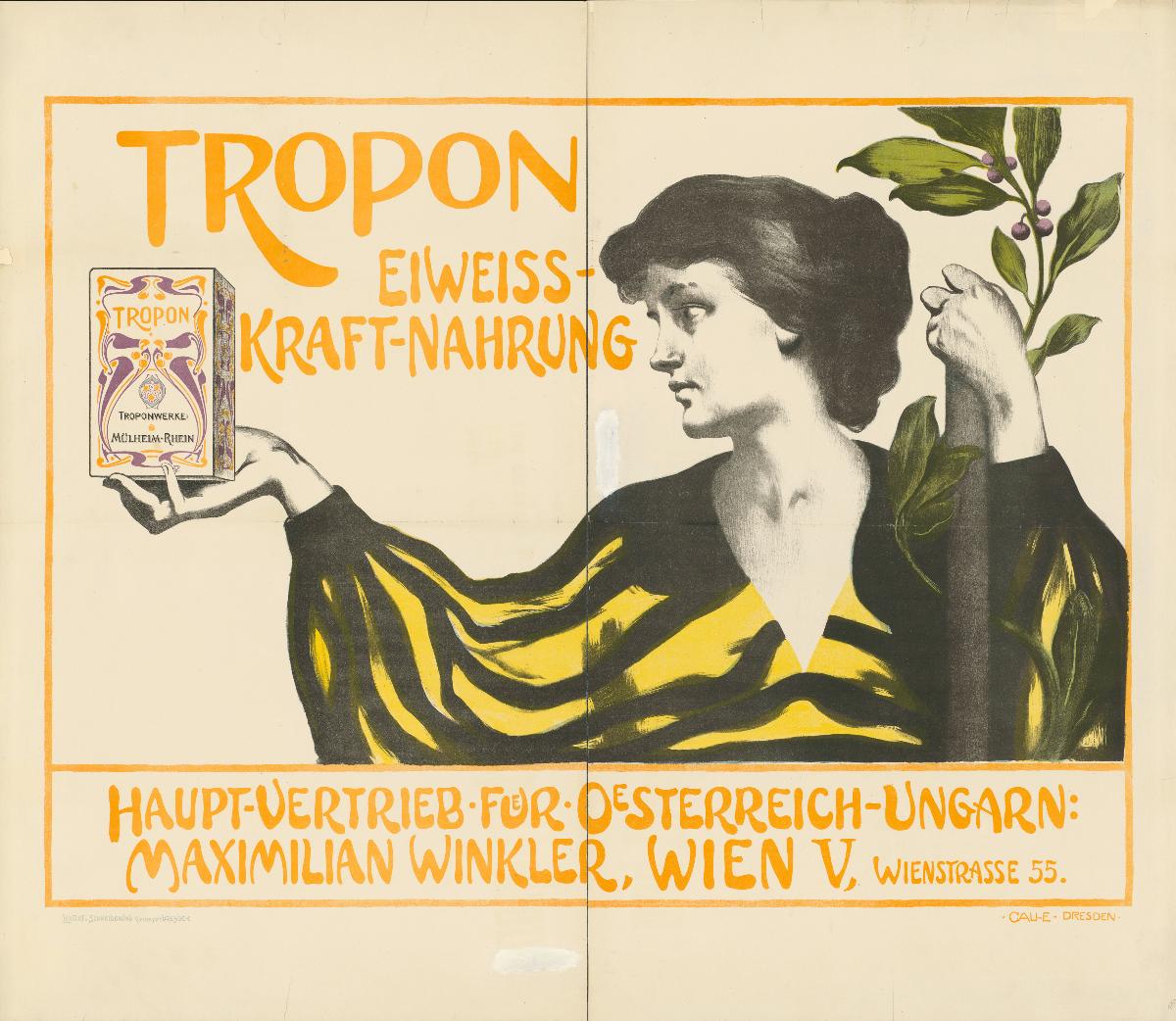 Tropon. Eiweiß-Kraft-Nahrung