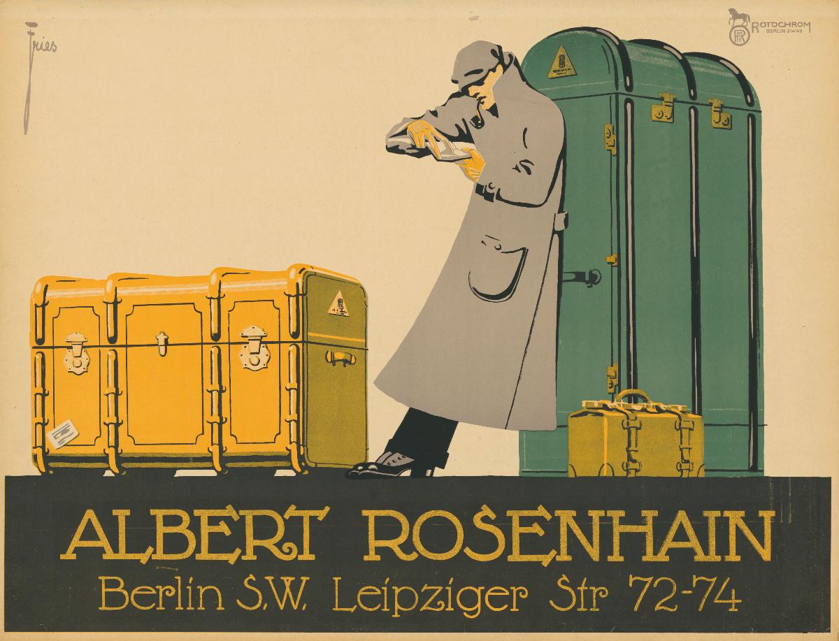 Albert Rosenhain. Berlin S.W. Leipziger Str 72-74