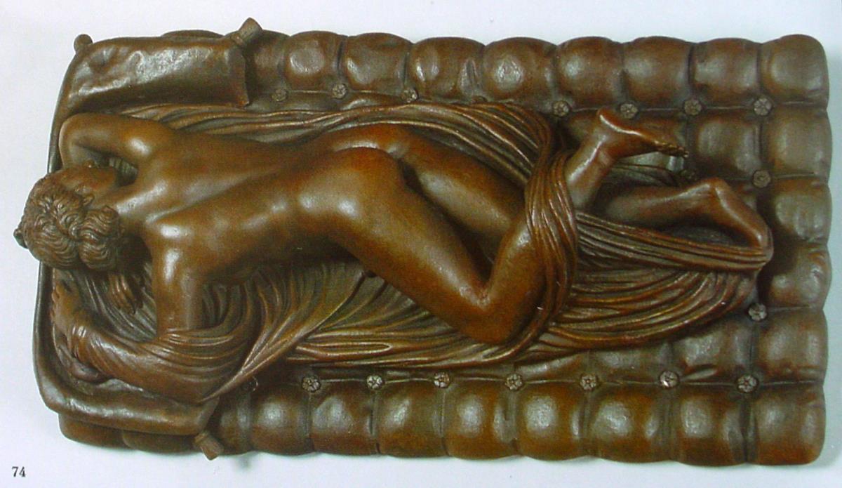 Verkleinerte Kopie des borghesischen Hermaphroditen (modern)