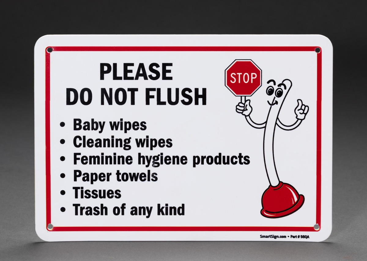 Don’t flush