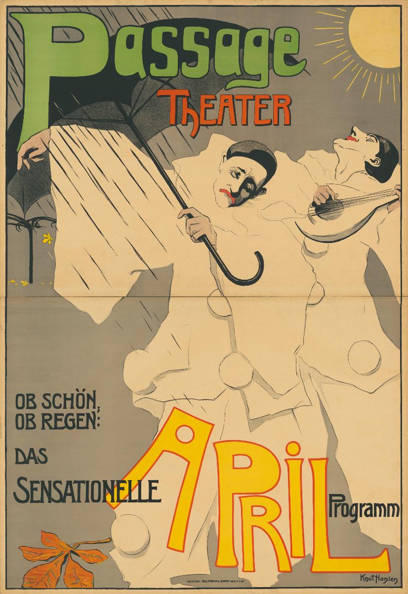 Passage Theater. Das sensationelle April-Programm