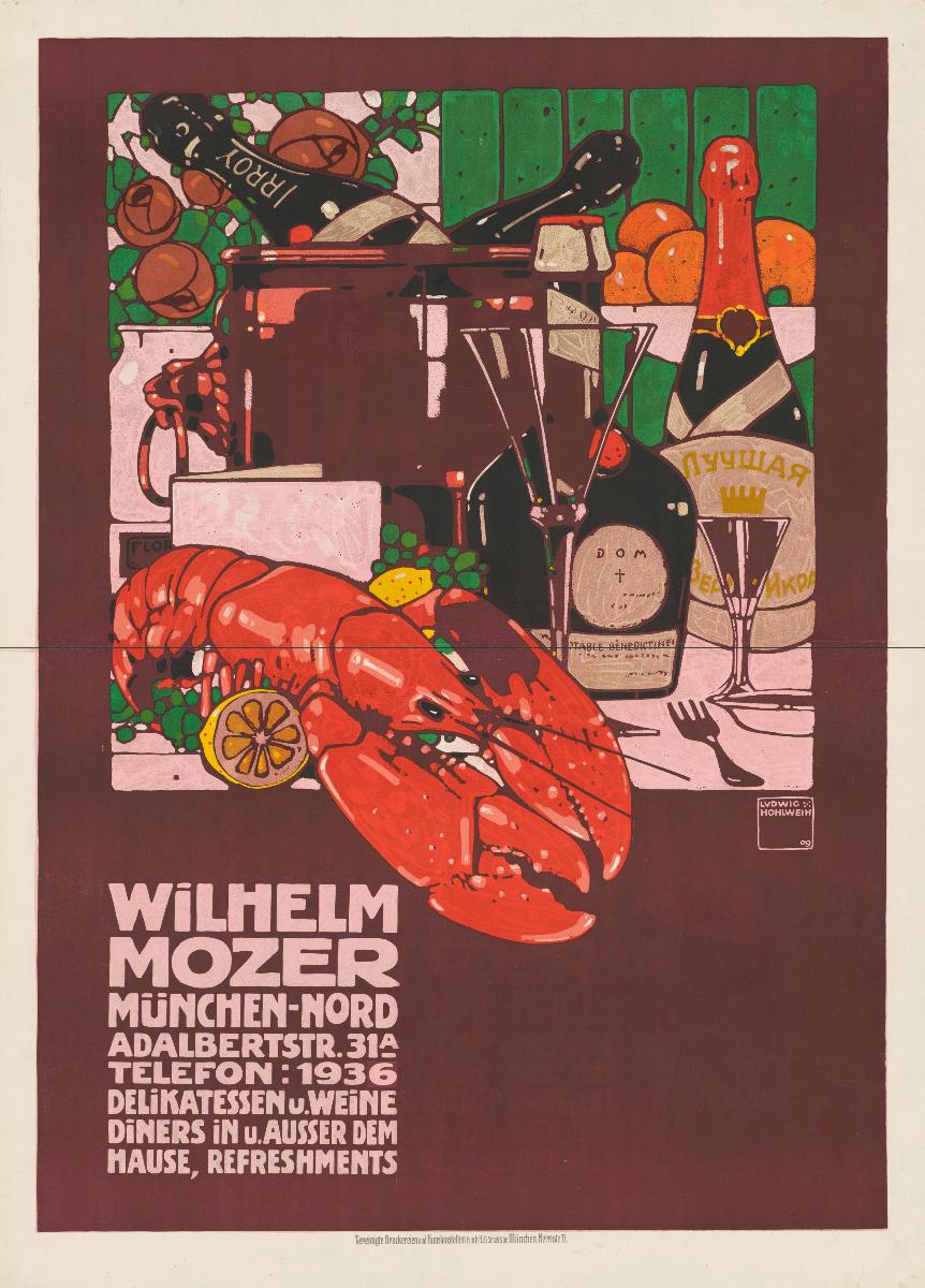 Wilhelm Mozer München. Delikatessen und Weine