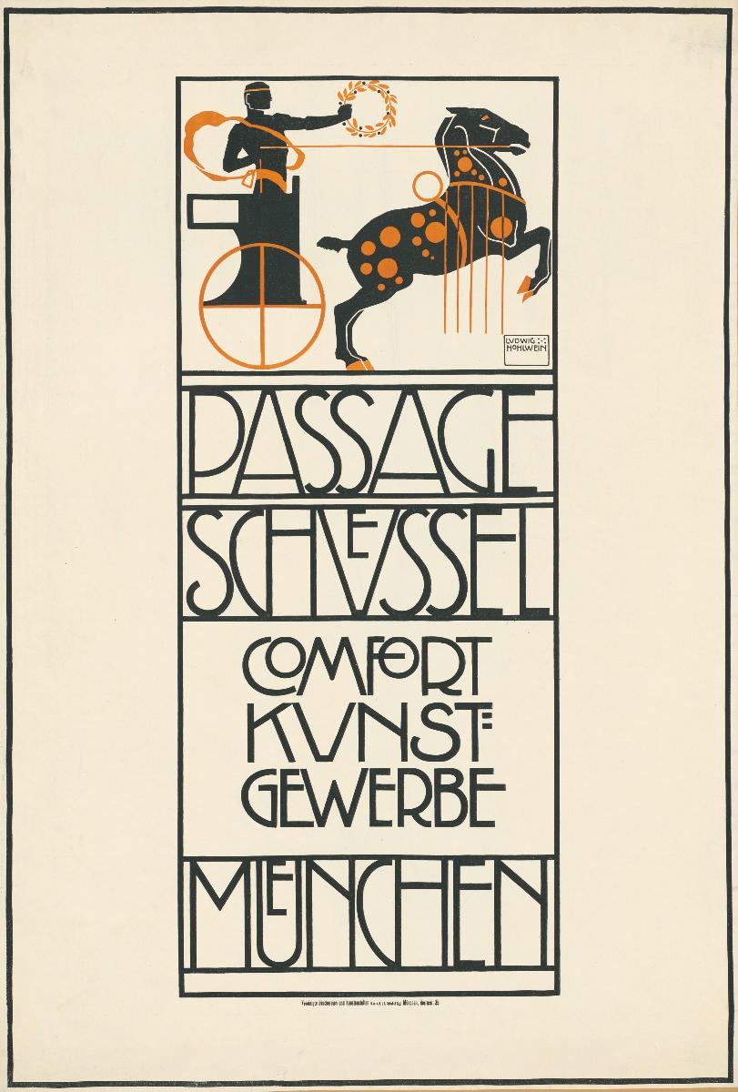 Passage Schüssel. Komfort Kunstgewerbe. München