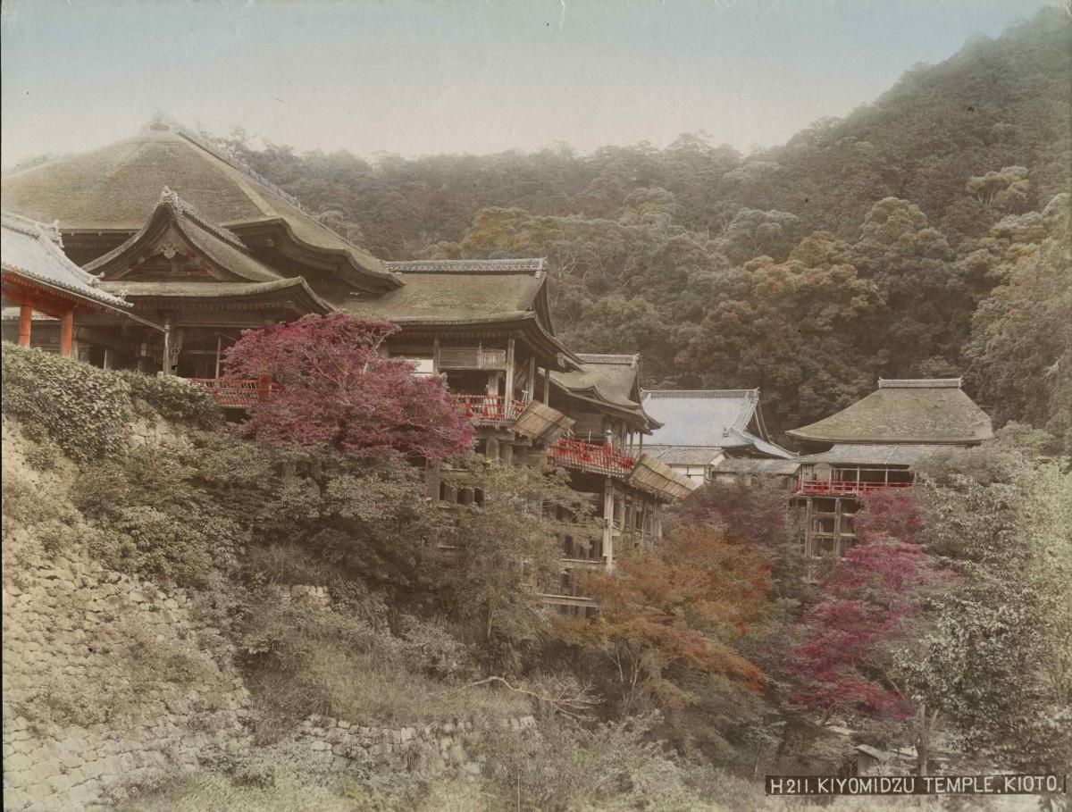 Außenansicht  des Kiyomizu-dera