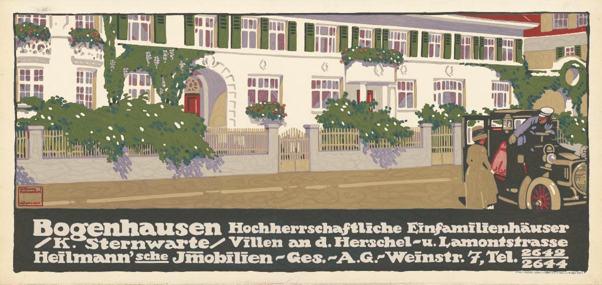 Bogenhausen Hochherrschaftliche Einfamilienhäuser. Heilmann'sche Immobilien-Gesellschaft