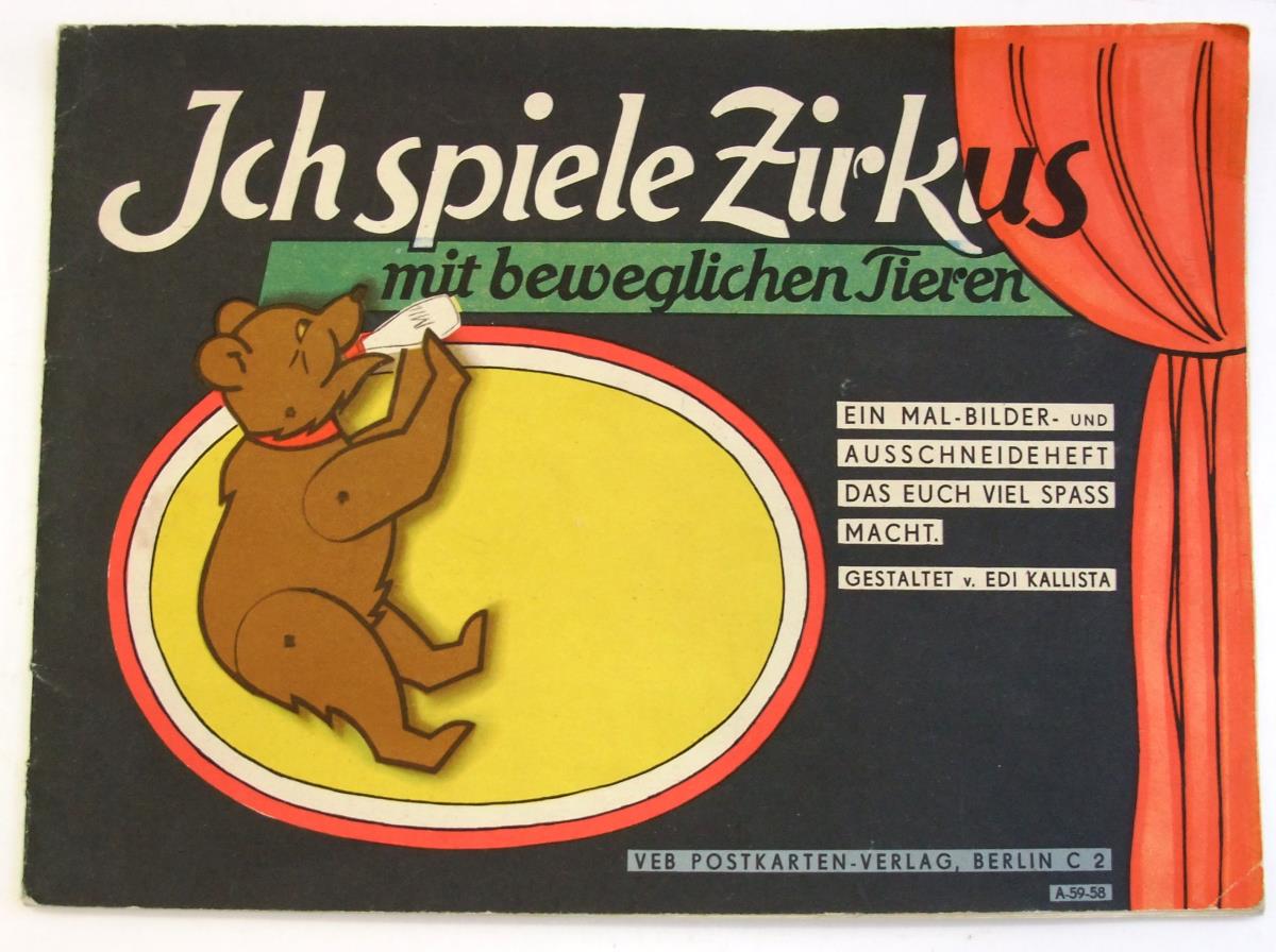 Ich spiele Zirkus mit beweglichen Tieren
