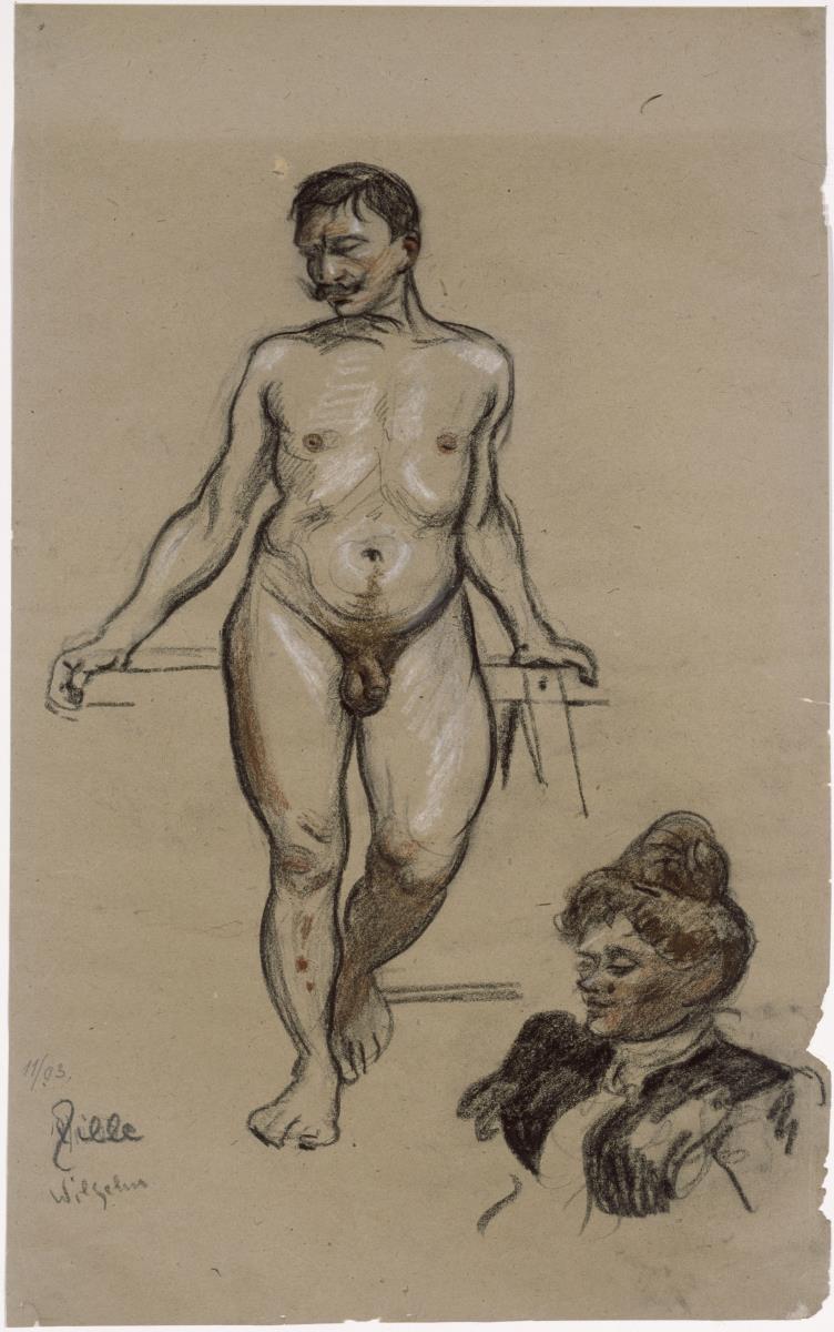 Männlicher Akt, Wilhelm