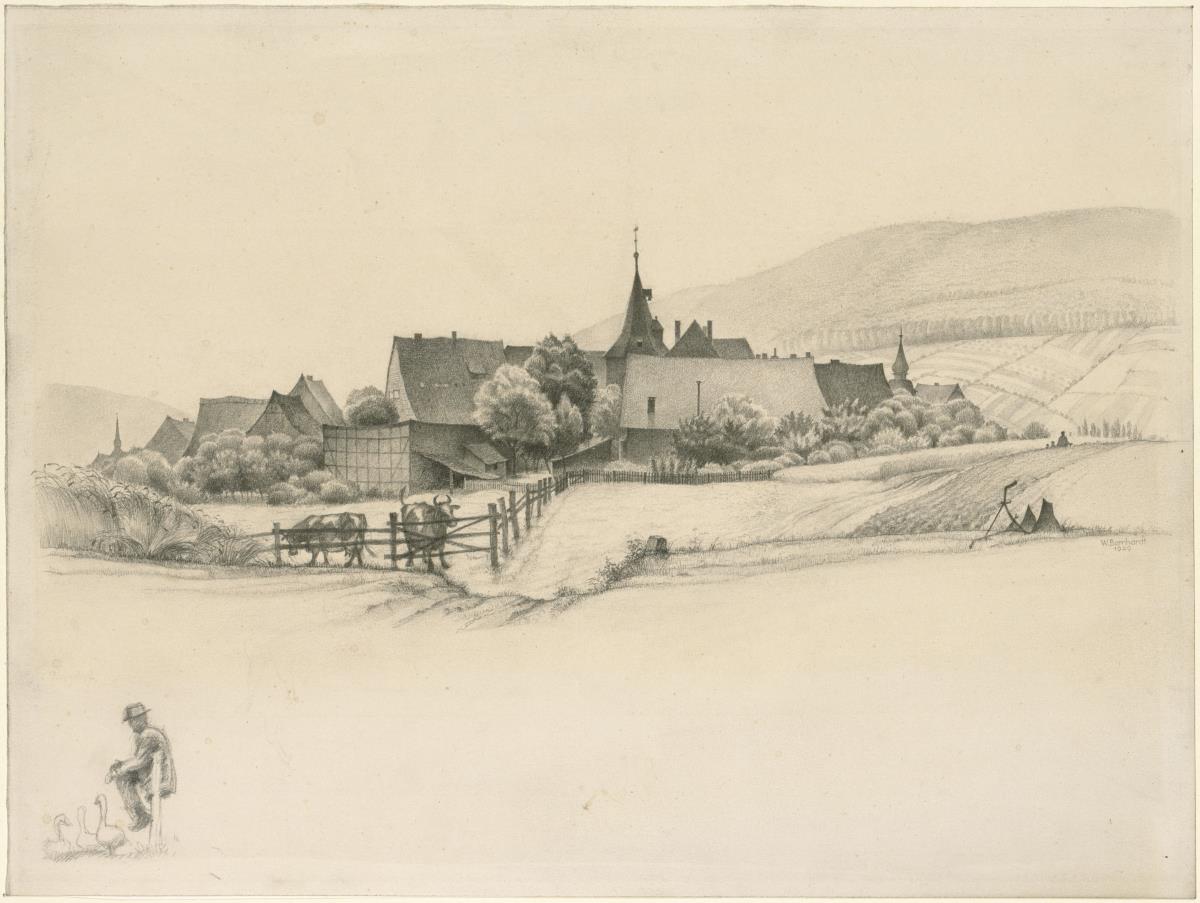 Dorflandschaft, Freden im Vorharz