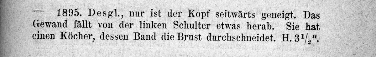 Büste der Diana