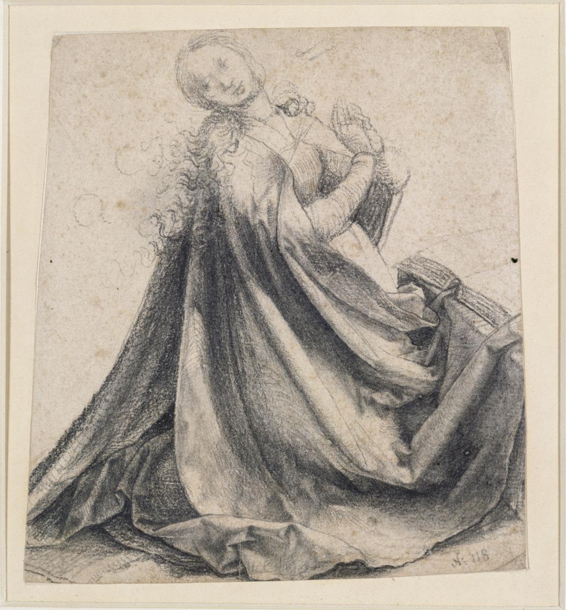 Studie zur Maria der Verkündigung des Isenheimer Altars