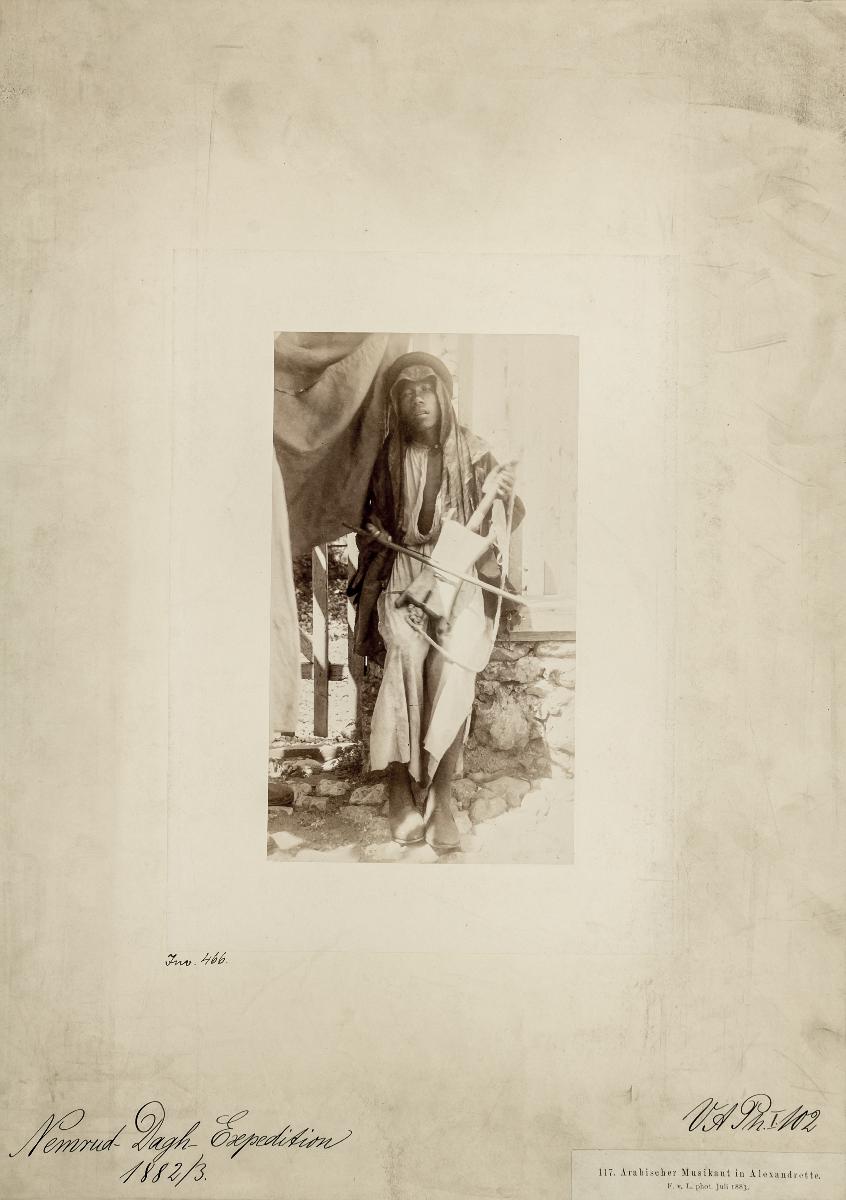 Arabischer Musikant in Alexandrette