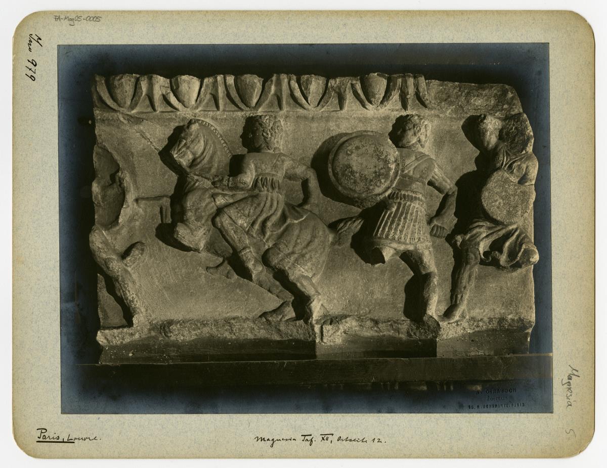 Magnesia am Mäander, Artemision, Ostfries (Aufstellung in Paris, Musée du Louvre)