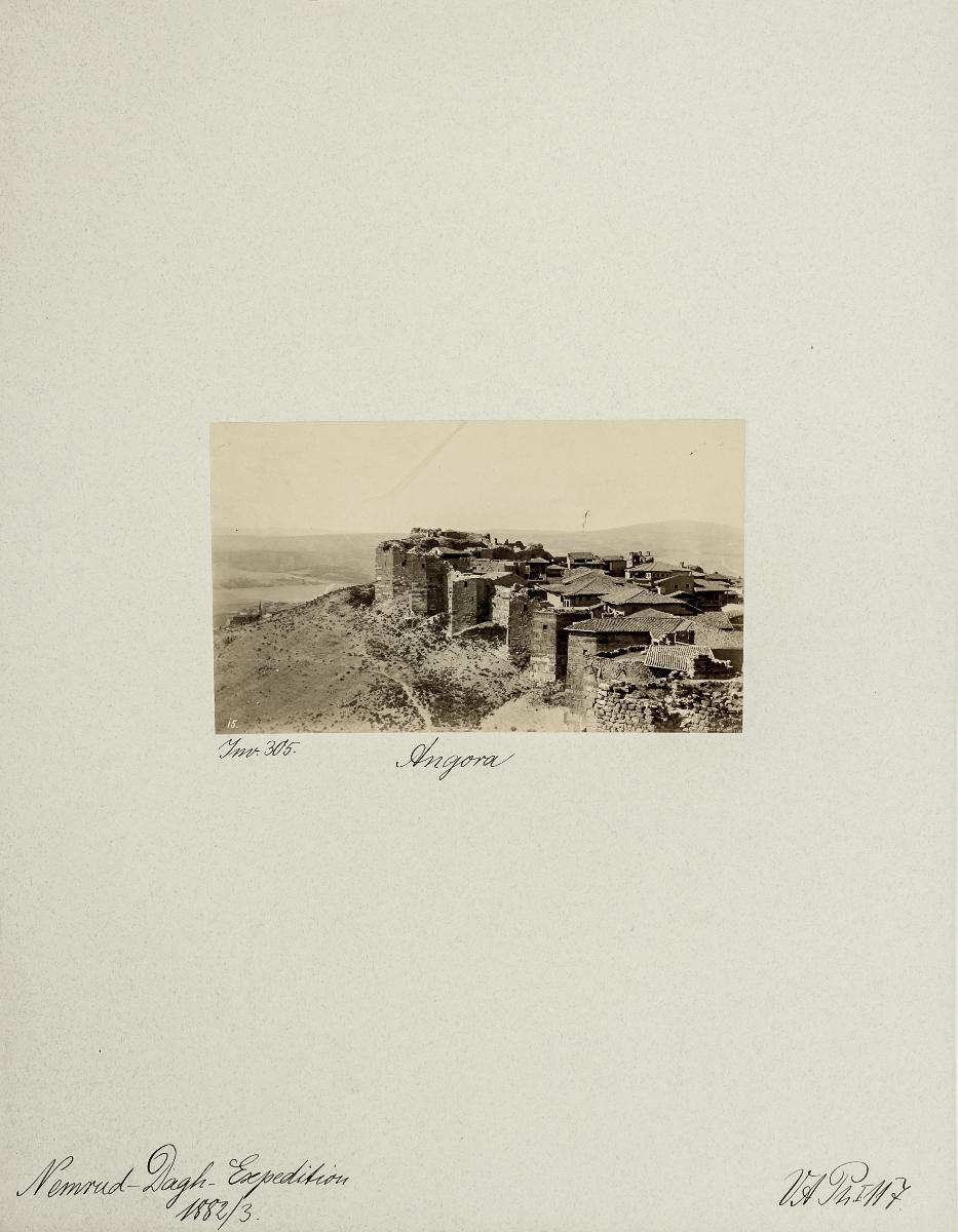 Oberste Burgmauer von Angora