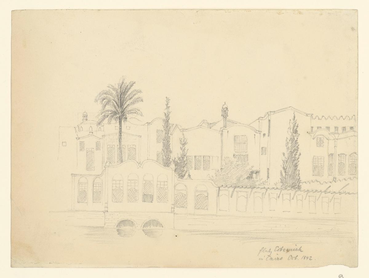 Ägypten-Expedition, Kairo, Platz Esbequieh