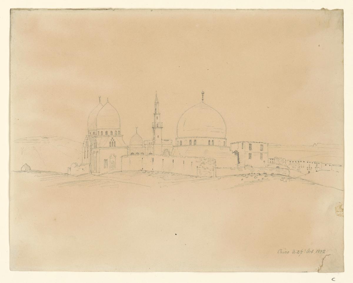Ägypten-Expedition, Kairo, Moschee oder Mamelukengrab