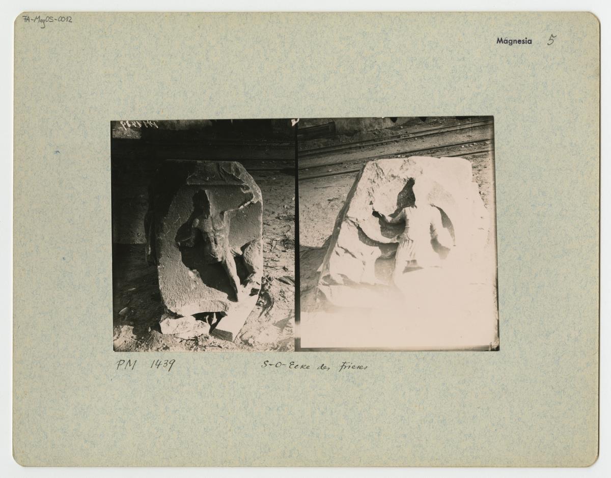 Magnesia am Mäander, Artemision, Fries von der Süd-Ost-Ecke
