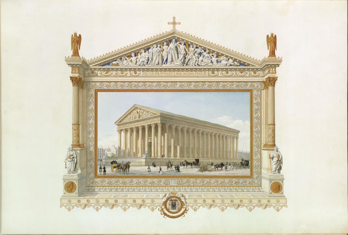 Paris - Außenansicht der Kirche La Madeleine