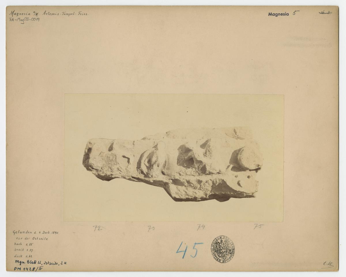 Magnesia am Mäander, Artemision, Ostfries