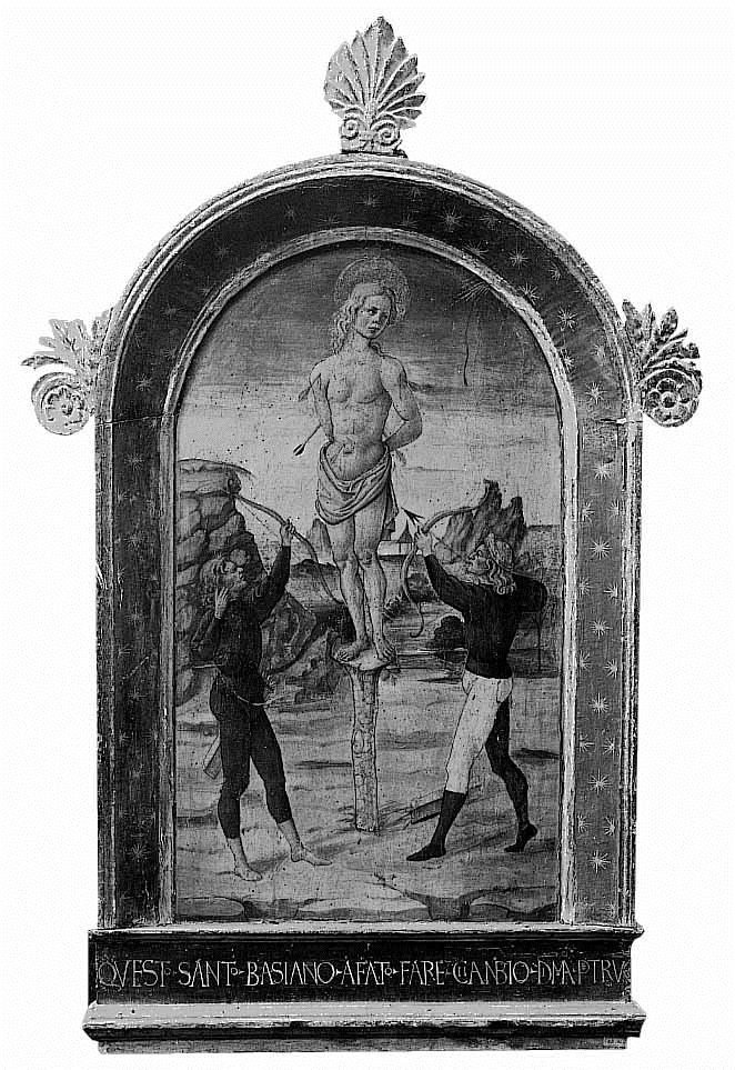 Das Martytium des heiligen Sebastian