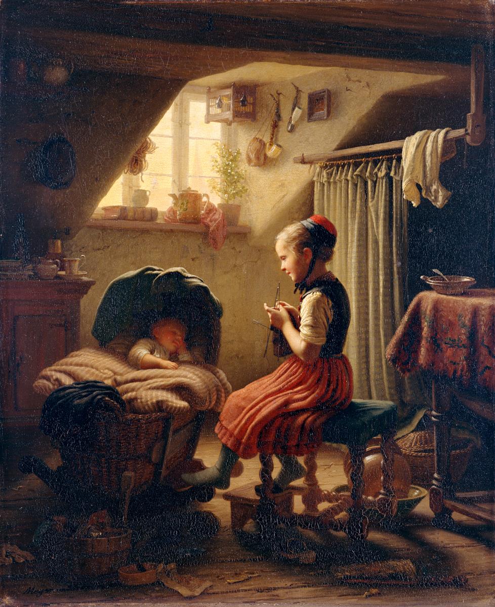 Hausmütterchen (Ein Wiegenlied)