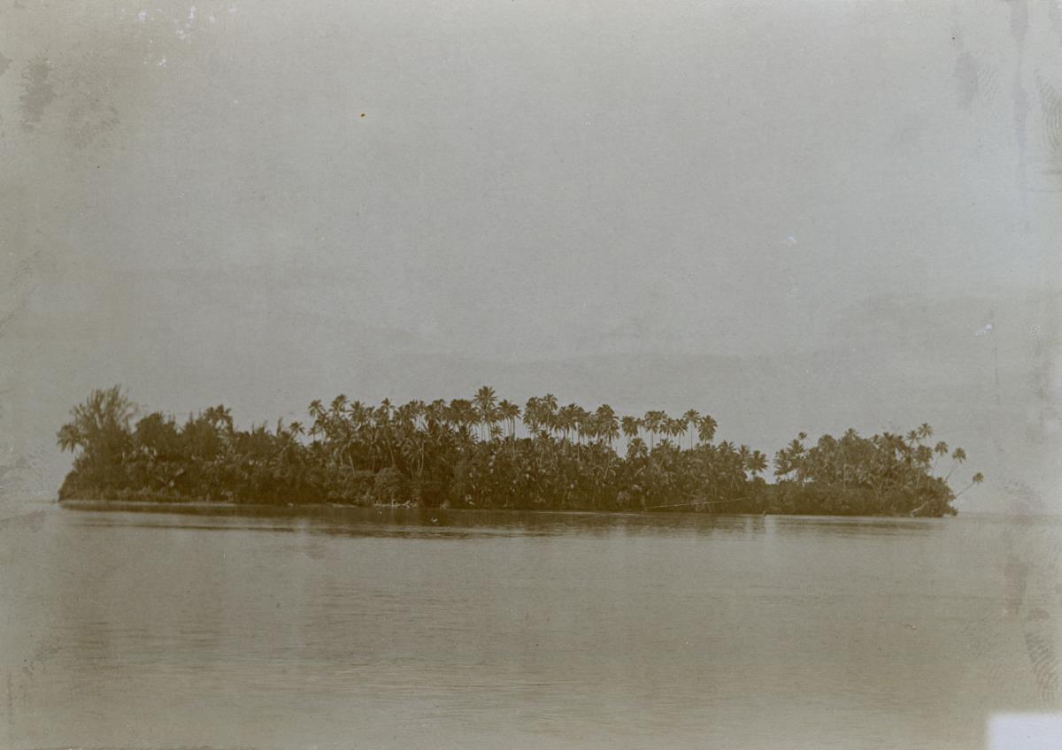 "Riffinsel bei Vaihiria, Tahiti"