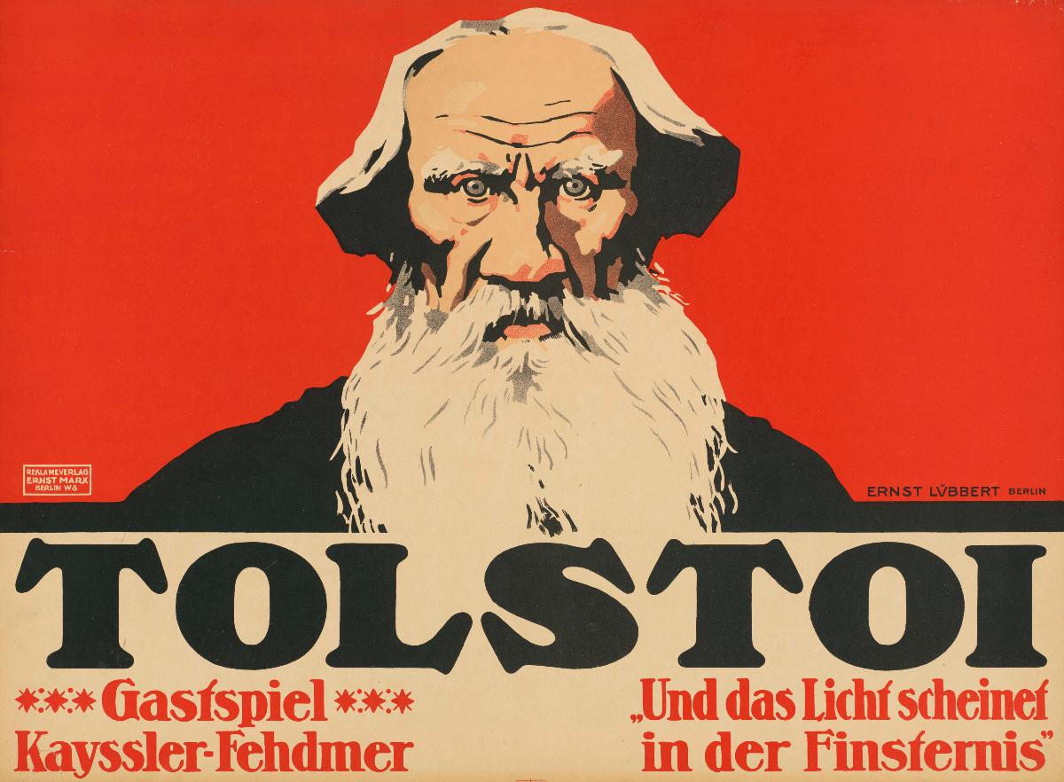 Tolstoi. Gastspiel Kayssler-Fehdmer